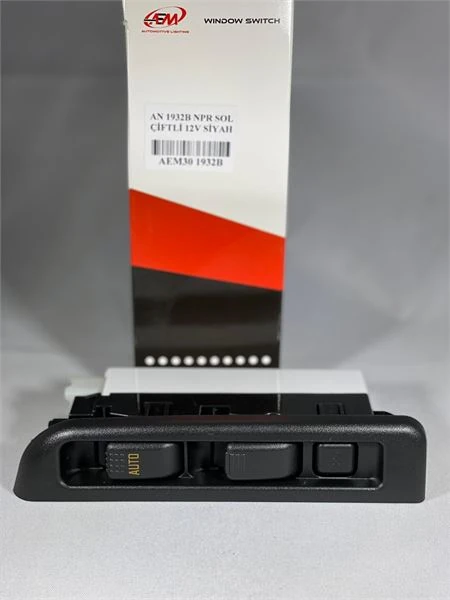 İsuzu Ticarı Cam Acma Dugmesi Sol Siyah 12v İsuzu Nkr55 - Aem30 1932b