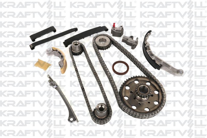 EKSANTRIK ZINCIR SETI NISSAN PICKUP SKYSTAR D22 D23 2002 2006 ( YD25DDTI ) - KRAFTVOLL 12100078