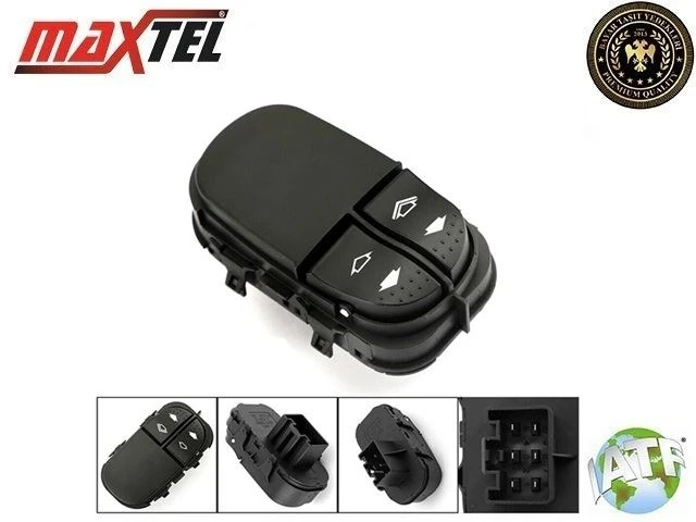 Ford Cam Acma Kumanda Anahtarı On Sol Focus Ciftli (98 05) 6 Pin - Maxtel 18202005