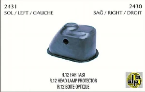 Unıversal Far Tası-Sağ Renault 12 - Pleksan-2430