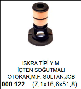 ROTOR BAKIRI-IT ERKUNT/OTOKAR/MF/SULTAN/JCB İÇTEN SOĞUT. - HT-122