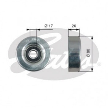ALTERNATOR GERGI RULMANI HONDA CIVIC VIII 1.4 05 JAZZ 1.2 1.3 (02 08) - GATES T36424