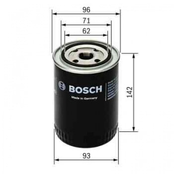 YAG FILTRESI BOXER II JUMPER II DUCATO II 2.8TD / / 2.8HDI / 2.8JTD (03 06) - BOSCH F026407053