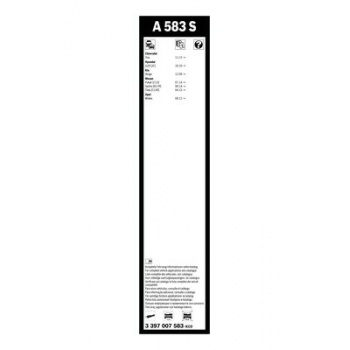 SILECEK SUPURGESI TAKIM AEROTWIN [650 / 340 MM] - BOSCH 3397007583