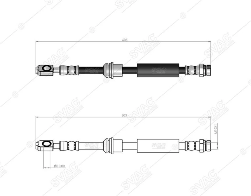 Vag Fren Hortumu On Caddy 16>20 - Svac 10-0271