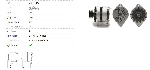 Unıversal Alternatör 12v 80a Tümosan    İaa-65 - Lucas-61920490
