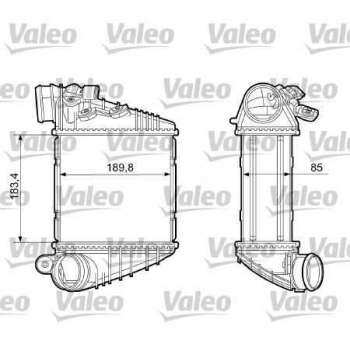 TURBO RADYATORU INTERCOOLER GOLF IV BORA A3 OCTAVIA TOLEDO LEON 1,9 TDI 98>06 - VALEO 817205