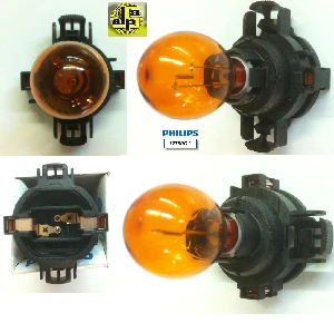 Unıversal Ampul-12v Py24w Amber   Hipervision - Philips-12190nac1