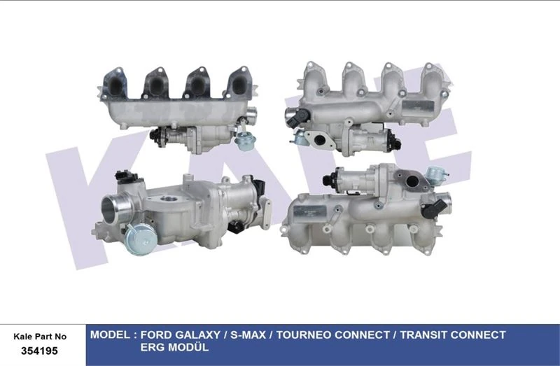 Ford Egr Valfı (manıfoldlu Komple) Connect 1,8tdci 02>13 S Max Galaxy 1,8tdci 06 /> 90/75ps - Kale 354195