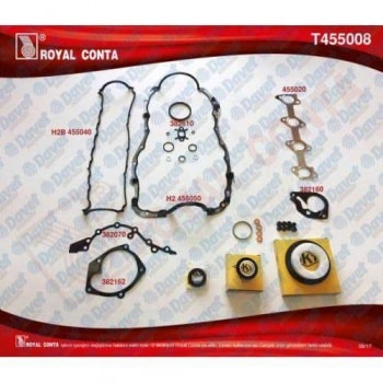 MOTOR TAKIM CONTASI SKT KECELI SUBAP LASTIKLI SKCSIZ MEGANE II CLIO III FLUENCE SCENIC II III 1,5DC - ROYAL T455008