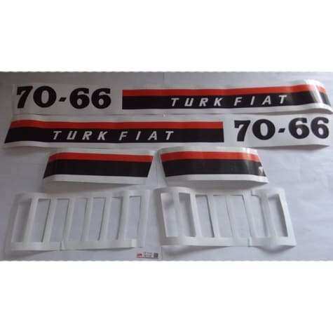 43625 70-66 Yan Yazı Takım Türk Fiat Erd238 5087773 Erdal C-333 - PY-43625 - PY-43625