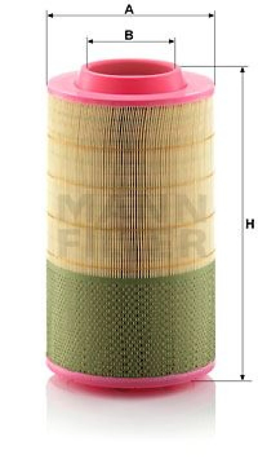 Daf Truck Hava Filtresi Daf Cf65 Cf75 98>00 - Mann C25950/1