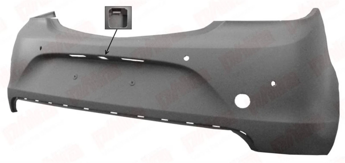 Opel Arka Tampon 4 Sensorlu Astarlı İnsignia A 13>17 - Eurostamp 101.40.9636