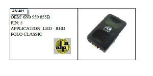 Unıversal Cam Anahtarı>vw Polo - Caddy - Seat 96-00   >>191959855 - Mcar-An401