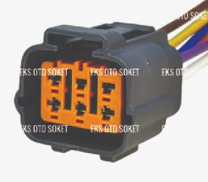 Unıversal 6195-0021 Sumıtomo DL Serisi  6 Pin Gaz Pedalkonum Sensör  Soketi - Eks-6c054