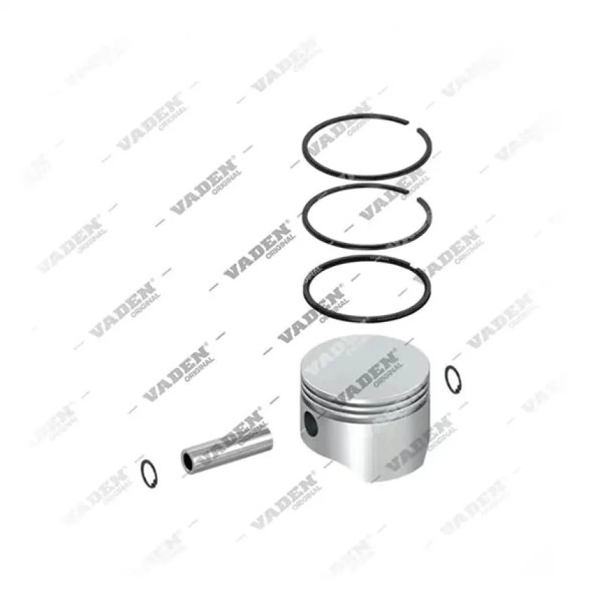 Mercedes Truck Hava Kompresor Piston & Segman Ø92.00mm (0.50) Mercedes  Man Tgs Tgx - Vaden 7000 921 102