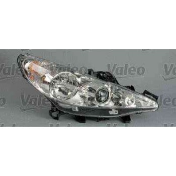 FAR+SINYAL SOL ELEKTRIKLI MOTORLU (H7+H7+H1) / (FBL) P207 04 / 06> - VALEO 043242