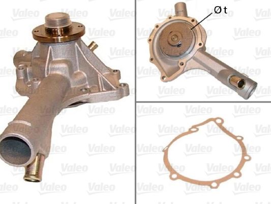 DEVIRDAIM POMPASI (M111) W202 93>00 W124 93>95 W210 95>00 W163 98>05 - VALEO 506306