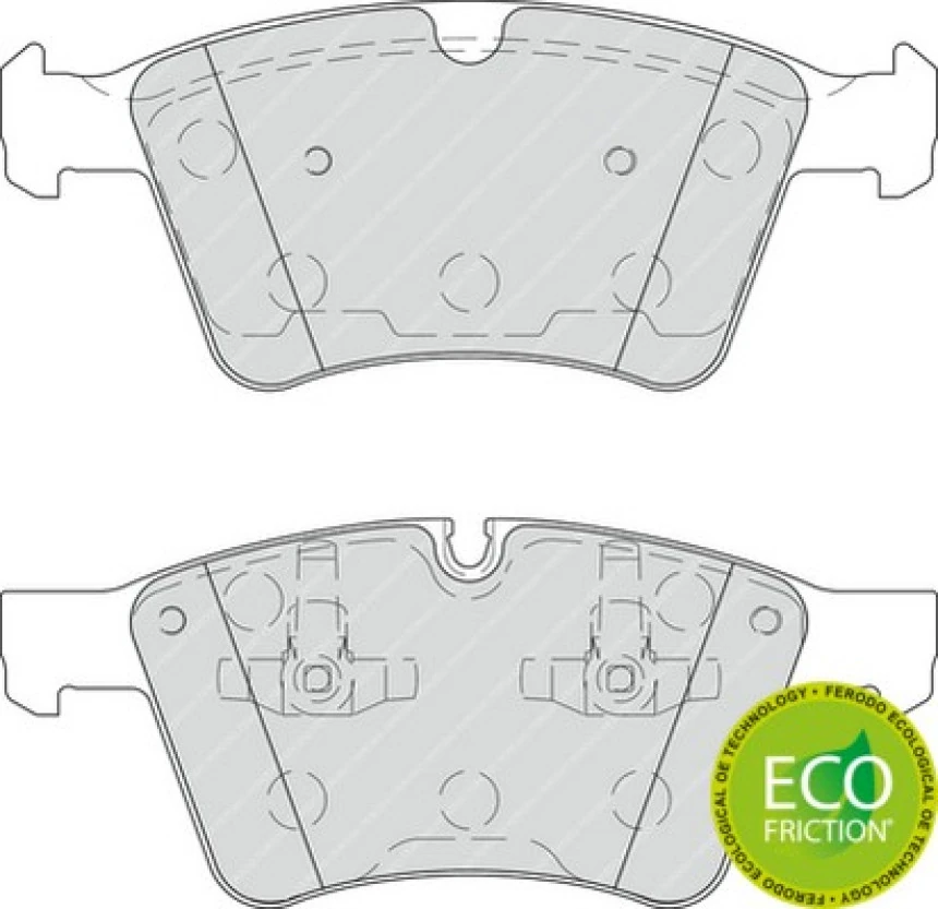 Mercedes Fren Balatası Ön - Gl Serisi - Frd Fdb4189