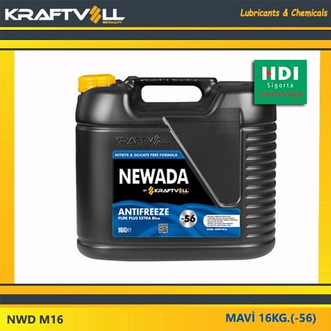 YAG & ANTIFIRIZ ANTIFRIZ-COOLANT NEWADA (-56) MAVI 16KG. - NEWADA NWD M16