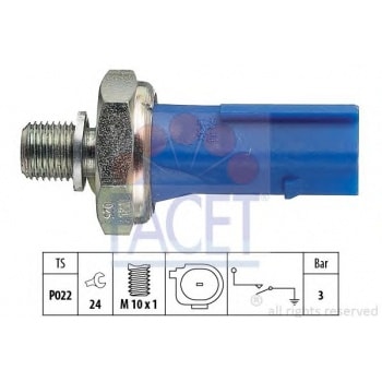 Vag Yag Basınc Salteri Jetta Passat Beetle A6 A7 A8 1.8 2.0 4.0tfsi Cpka Cpra - Facet 7.0212