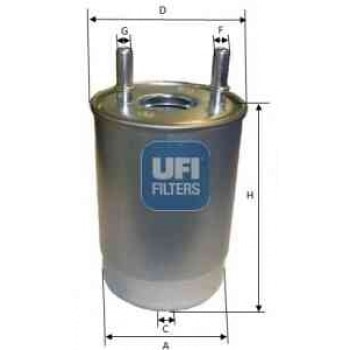 MAZOT FILTRESI (OE URETICI) FLUENCE SCENIC III MEGANE III 1,5DCI K9K (85 / 90 / 105 / 110HP) - UFI 24.113.00