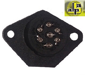 TIR RÖMORK FİŞİ DİŞİ EN TİPİ 7'Lİ MAVİ VİDALI PLASTİK - AYDIN-503