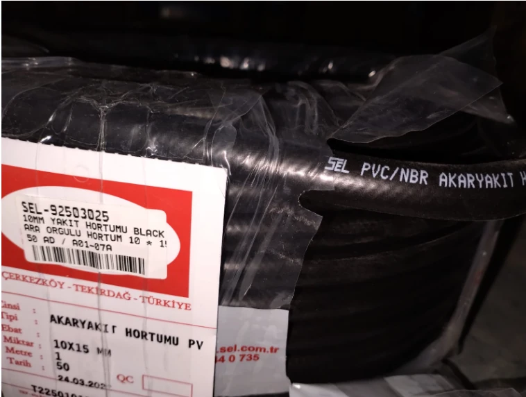 Unıversal Yakıt Hortumu-20 Bar İçten Örgülü Hortum  10*15mm - Sel-92503025