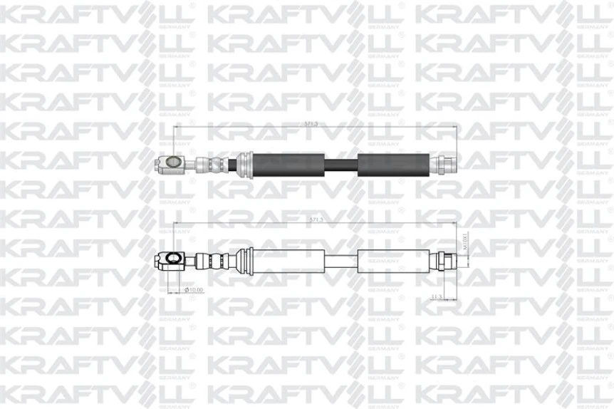 Vag On Fren Hortumu A3 97>03 Tt 99>06 - Kraftvoll 07080791