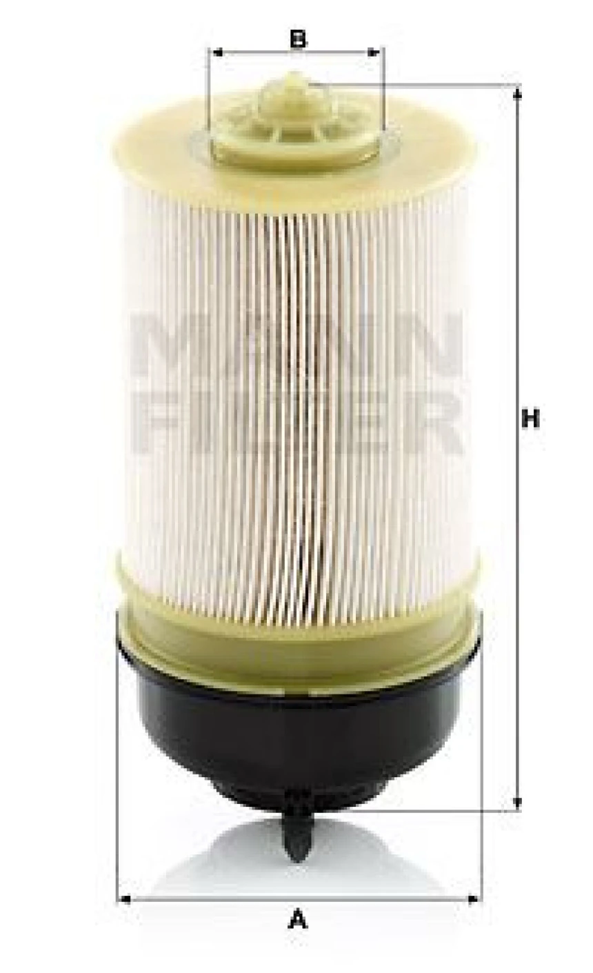 Mercedes Truck Mazot Filtresi Euro 6 Arocs  Actros  II (963 / Mp4 / Mp5) 11- 1833 Bluetec 5/6/eev (963) Om 471 La | - Mann Pu12002-2z