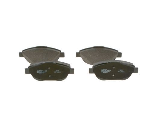 ON FREN BALATASI C3 III DS3 C3 PICASSO P2008 EPC DV6C MOKKA-E (11 / 2009 ) - BOSCH 0986494564