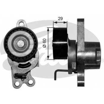 ALTERNATOR GERGI RULMANI (KUTUKLU) PARTNER (96 ) P206 (00 ) BERLINGO (96 ) XSARA (97 05) 1.4 1.4 16V - GATES T39055