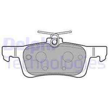 ARKA FREN BALATASI P308 II 13> - DELPHI LP2503