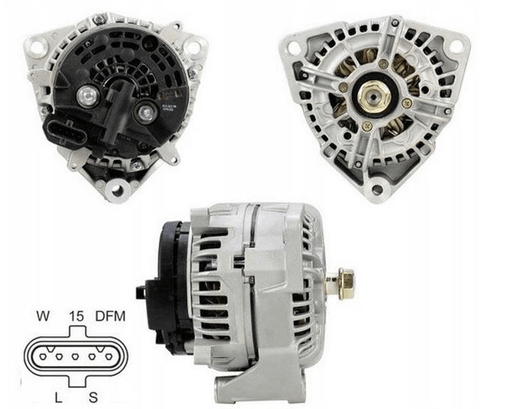 MERCEDES TRUCK SARZ DINAMOSU  ALTERNATOR 24V 80A BOSCH TIP NCB1 MERCEDES BENZ ACTROS 03> IVECO 00> - KRAFTVOLL 11020028