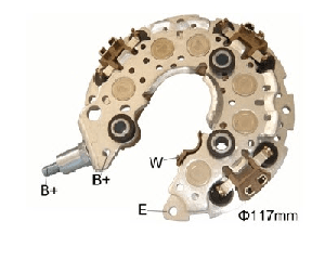 DİYOT TABLASI-ND 117MM TOYOTA TUNDRA V8-4.7 (12X50AMP.) - YGT-ND23034C