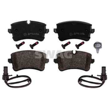 VAG ARKA FREN BALATASI A6 (4G2) A6 AVANT (4G5) 2.8 FSI / 2.8FSI QUATTRO / 2.0TDI / 3.0TDI QUATTRO - SWAG 30116016