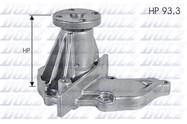DEVIRDAIM SU POMPASI MAZDA 121 MAZDA II FIESTA 1,2 / 1,4 ZETEC FOCUS 1,6 ZETEC FUSION 1,4 ZETEC VOLV - DOLZ F133