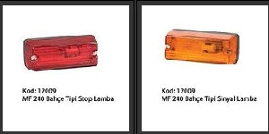 Unıversal Sinyal Lamba-Mf Bahçe   Sarı - Asfar-12009s