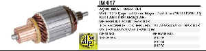 MARŞ KOLLEKTÖRÜ-IT 12V 10D 19 DİLİM MF ERKUNT/JSB/HATTAT - REMARK-IM617