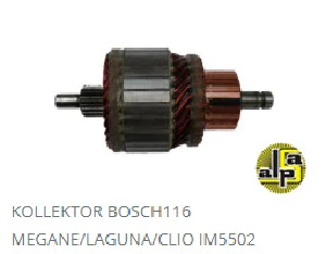 Unıversal Marş Kollekörü-Bos 12v 11d Boy116/çap55 Megane /laguna/clio 1999>> XXXXX - Remark-İm5502