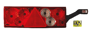 STOP LAMBA-SOL (LEDLİ)  ÜNİVERSAL  BOYNUZ LAMBALI (SOKETLİ) - SERTPLAS-0302LL73Q5