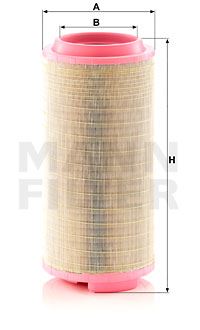 HAVA FILTRESI (DIS) - SCANIA / G-R-SERI S450 - S500 - S520 - S580 - S650 - S730 16> YM. - MANN C25024