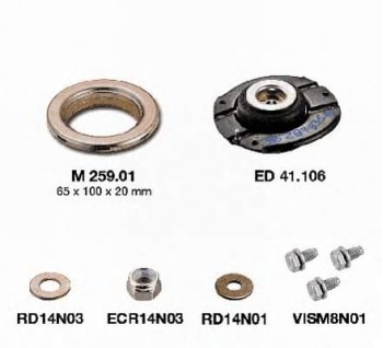 ON AMORTISOR TABLA KITI SAG (PEUGEOT : P206 98 13) - SNR KB65913