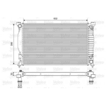 MOTOR SU RADYATORU A4 00>04 - VALEO 735093