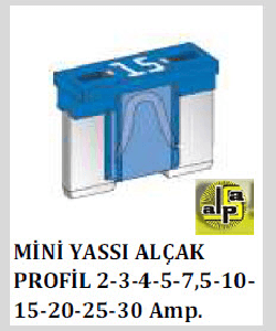 SİGORTA-ALÇAK PROFİL MİNİ 30 AMP - MTA-M0600302