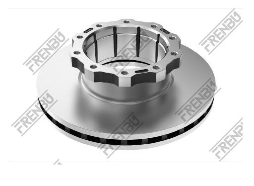 ON ARKA FREN DISKI MERCEDES 0350 0403 0404 TOURISMO 438mm (YENI KOD) - FRENBU 4210150