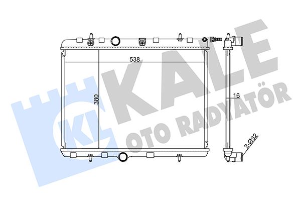 MOTOR SU RADYATORU P301 C ELYSEE P2008 P1007 P207 P208 C2 C3 II C3 PICASSO C3 C3 III 1,6HDI 16V (380 - KALE 350745