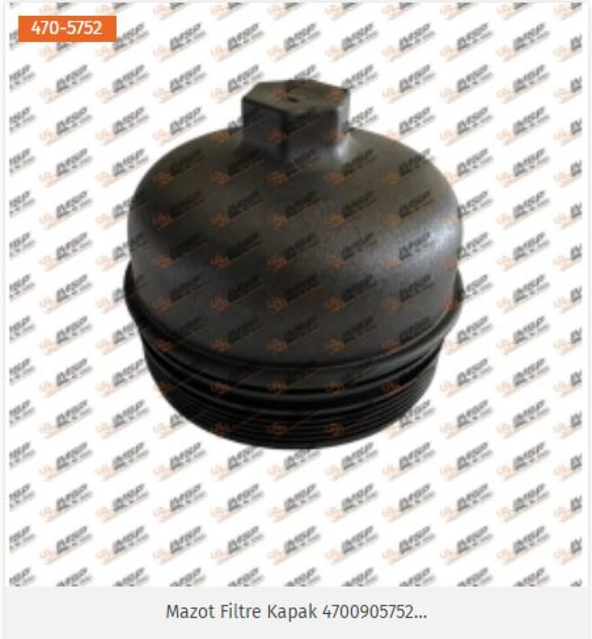 Mercedes Truck Mazot Filtre Kapakgı Mercedes Actros Arocs  Mp4 Euro5-6 470-471 - İmsp 470-5752