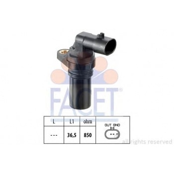 KRANK MILI SENSORU DOBLO GRANDE PUNTO LINEA IDEA PANDA PUNTO STRADA LANCIA MUSA AGILA ASTRA CORSA TI - FACET 9.0407