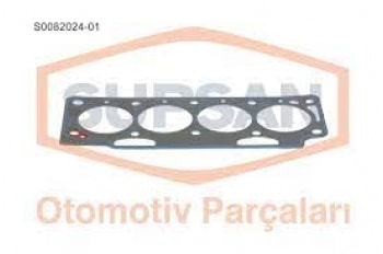 SILINDIR KAPAK CONTASI 1 CENTIK SACLI OZEL KLINGRIT KANGOO MEGANE LAGUNA TRAFIC MASTER 1,9DCI 7mm F9 - SUPSAN S0082024-01